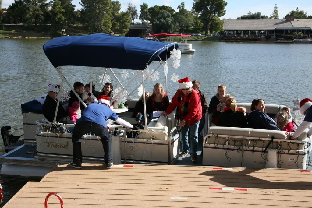 Santa at Christmas Island 2013