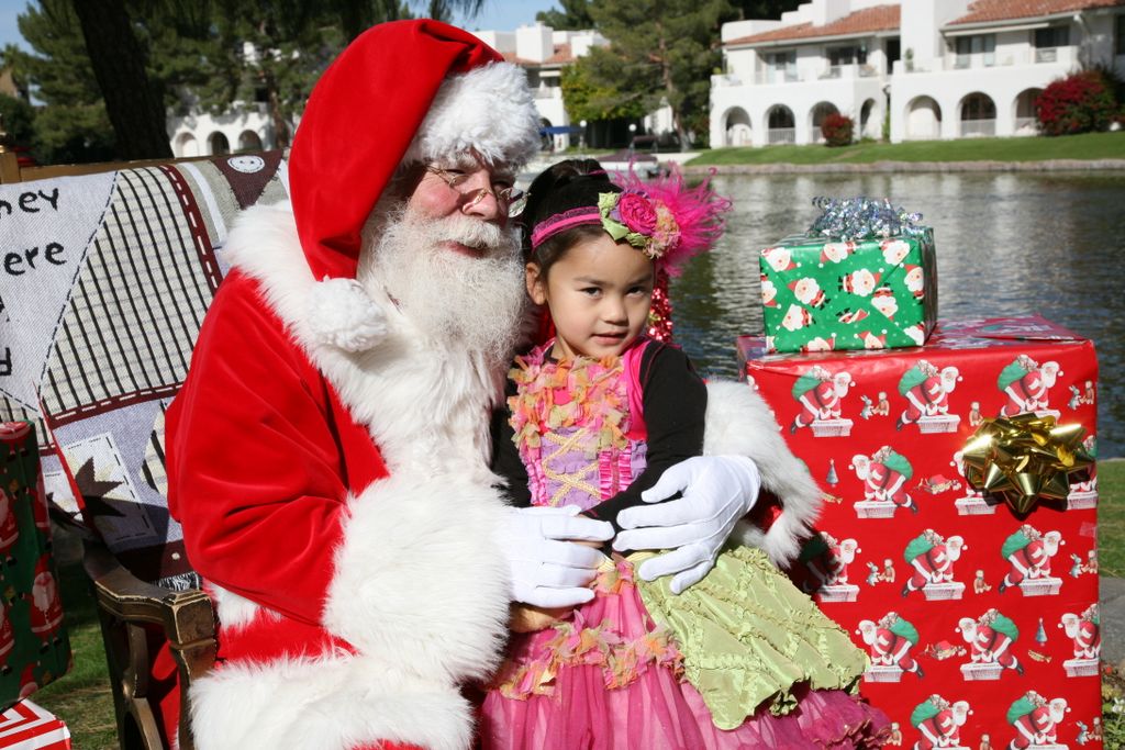 Santa at Christmas Island 2013