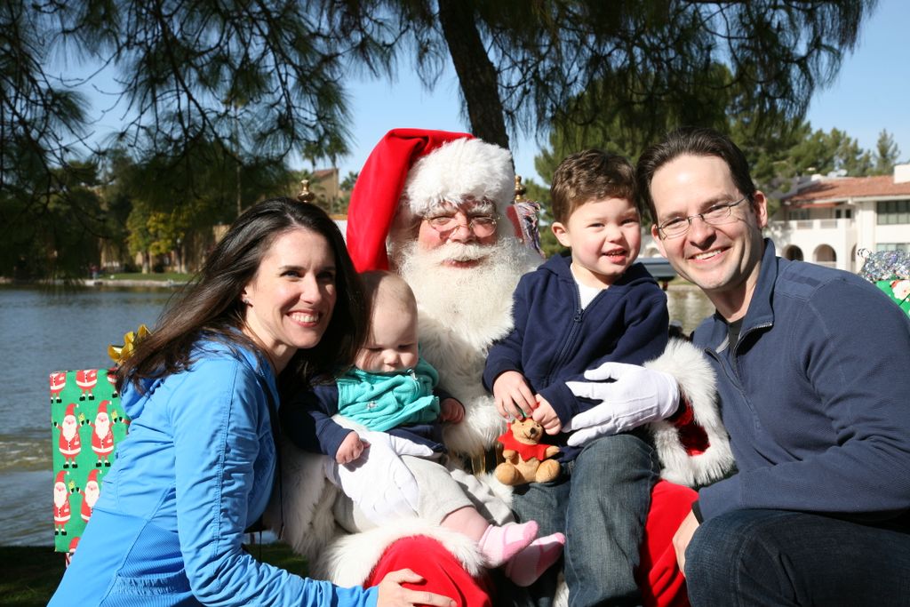 Santa at Christmas Island 2013