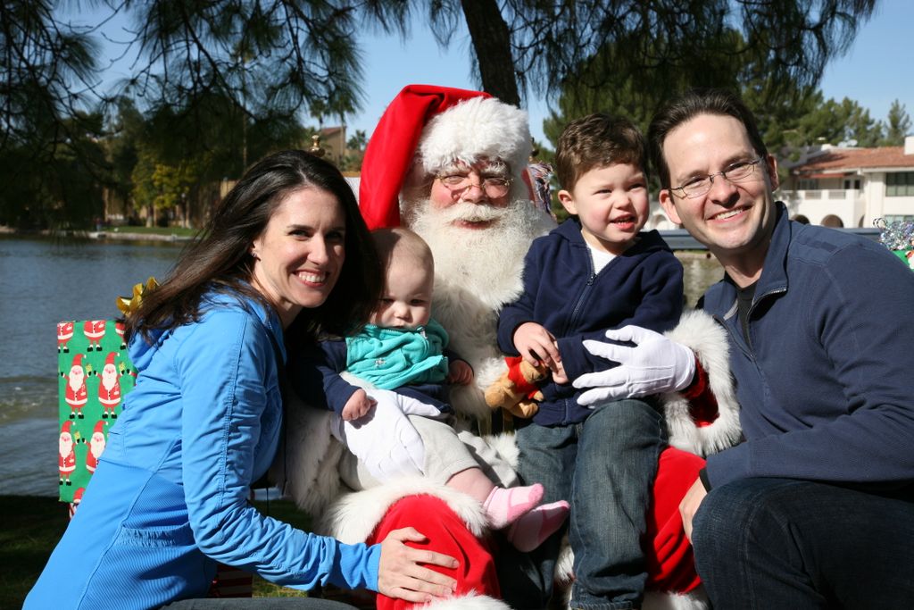 Santa at Christmas Island 2013