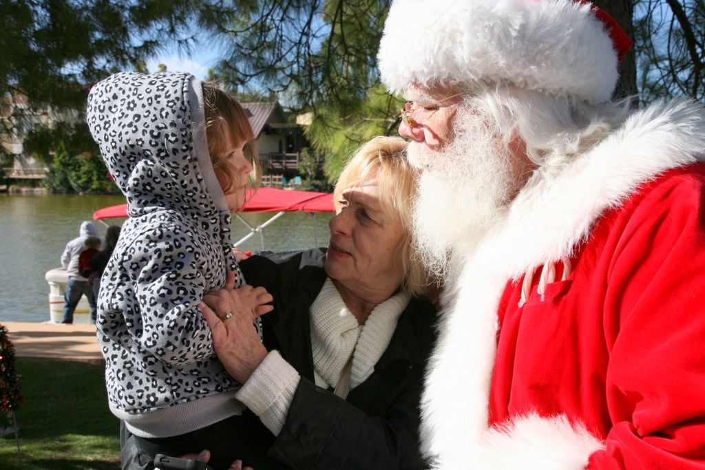 Santa at Christmas Island 2013