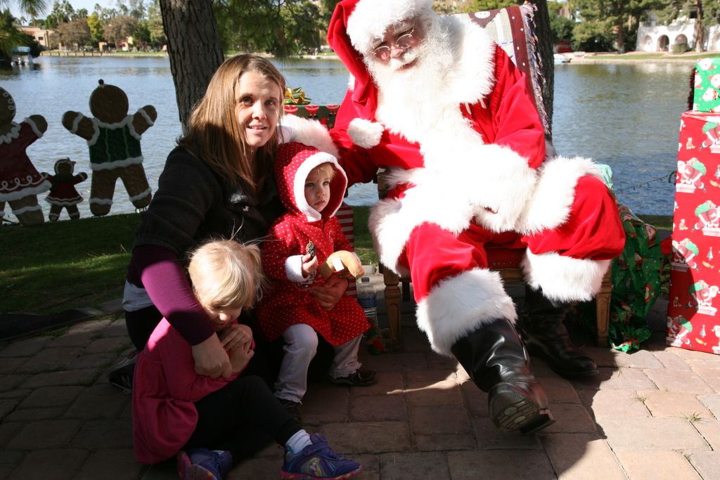 Santa at Christmas Island 2013