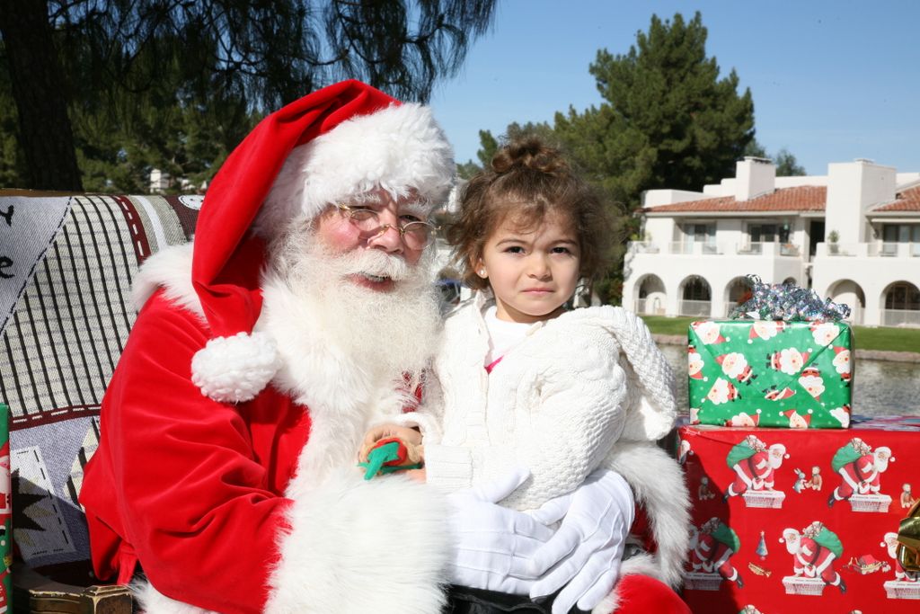 Santa at Christmas Island 2013