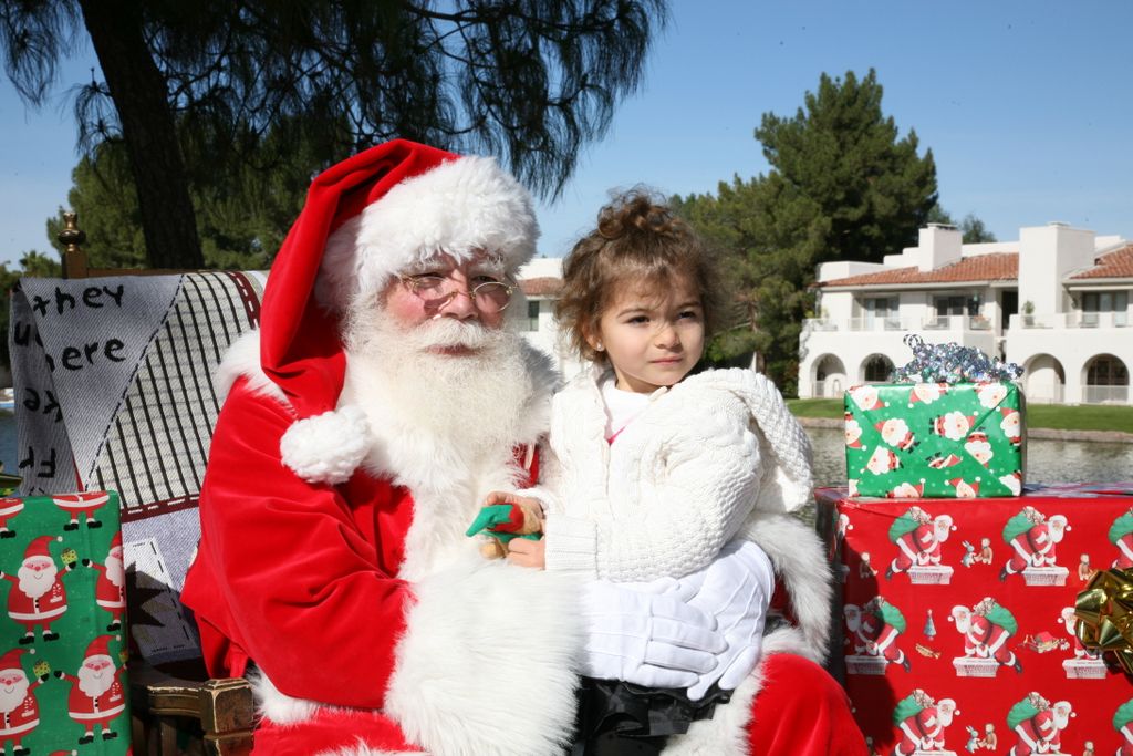 Santa at Christmas Island 2013