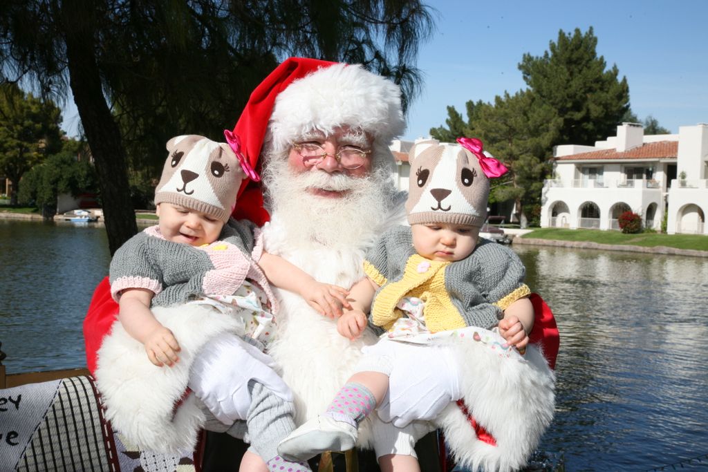 Santa at Christmas Island 2013