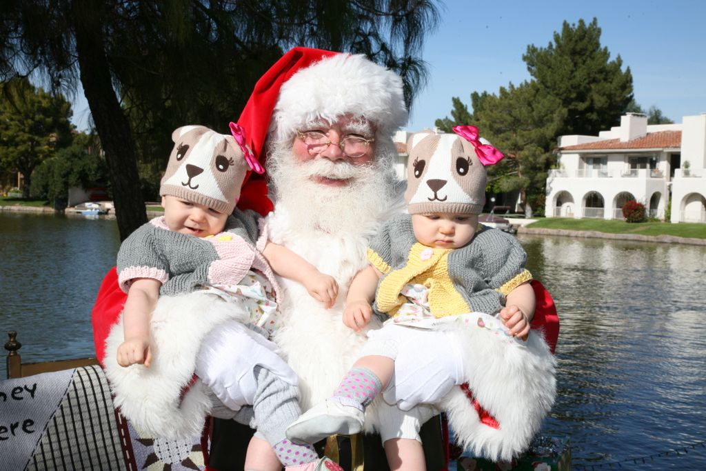 Santa at Christmas Island 2013