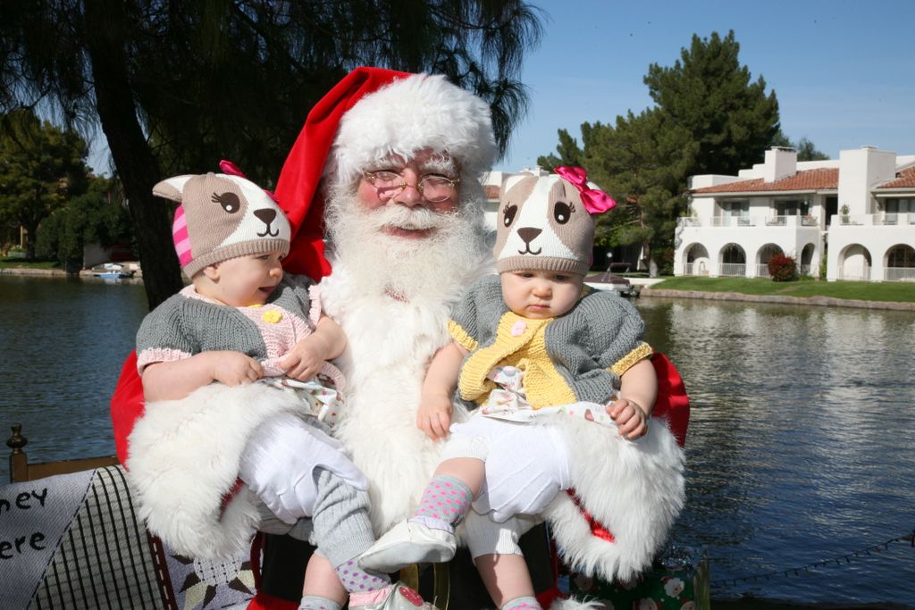 Santa at Christmas Island 2013