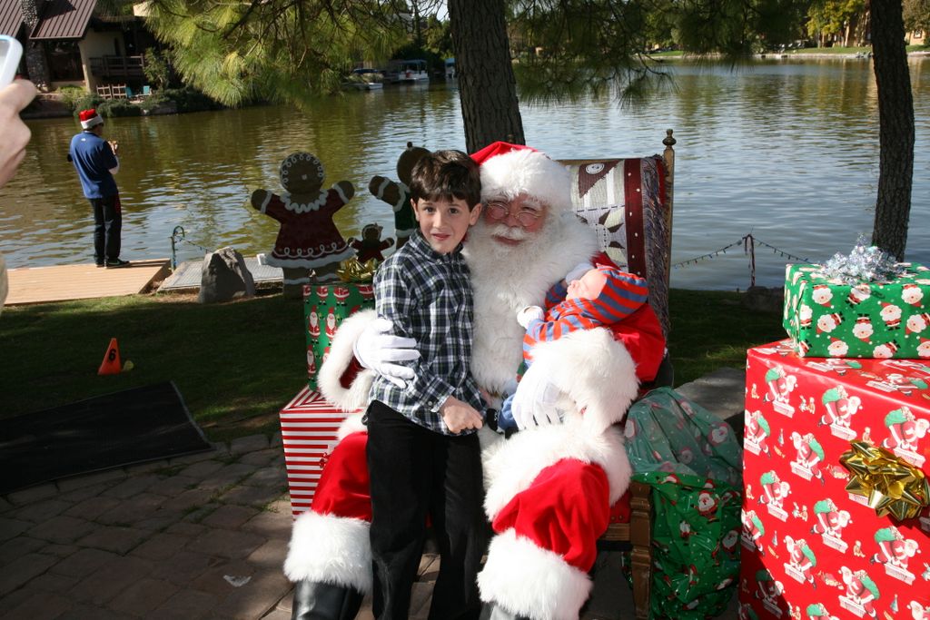 Santa at Christmas Island 2013