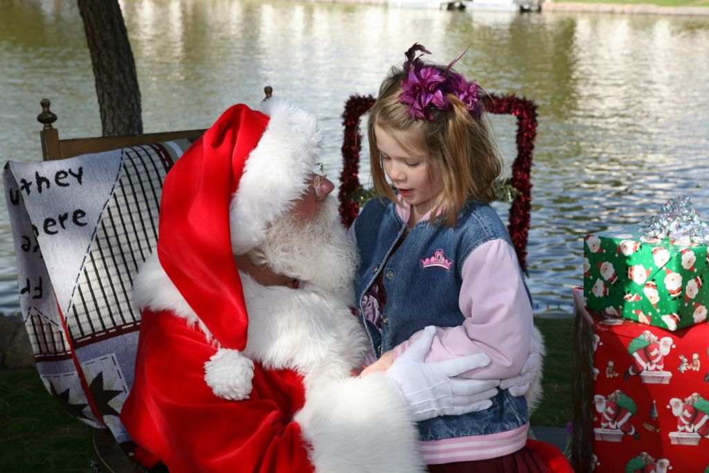 Santa at Christmas Island 2013