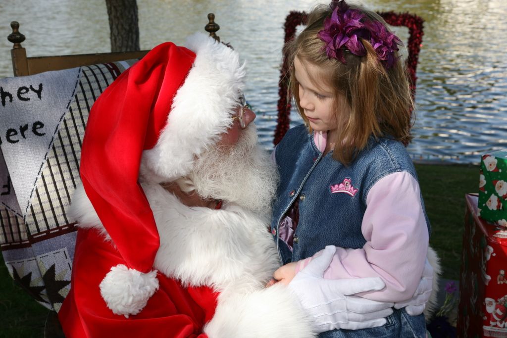 Santa at Christmas Island 2013