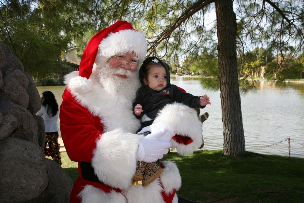 Santa at Christmas Island 2013