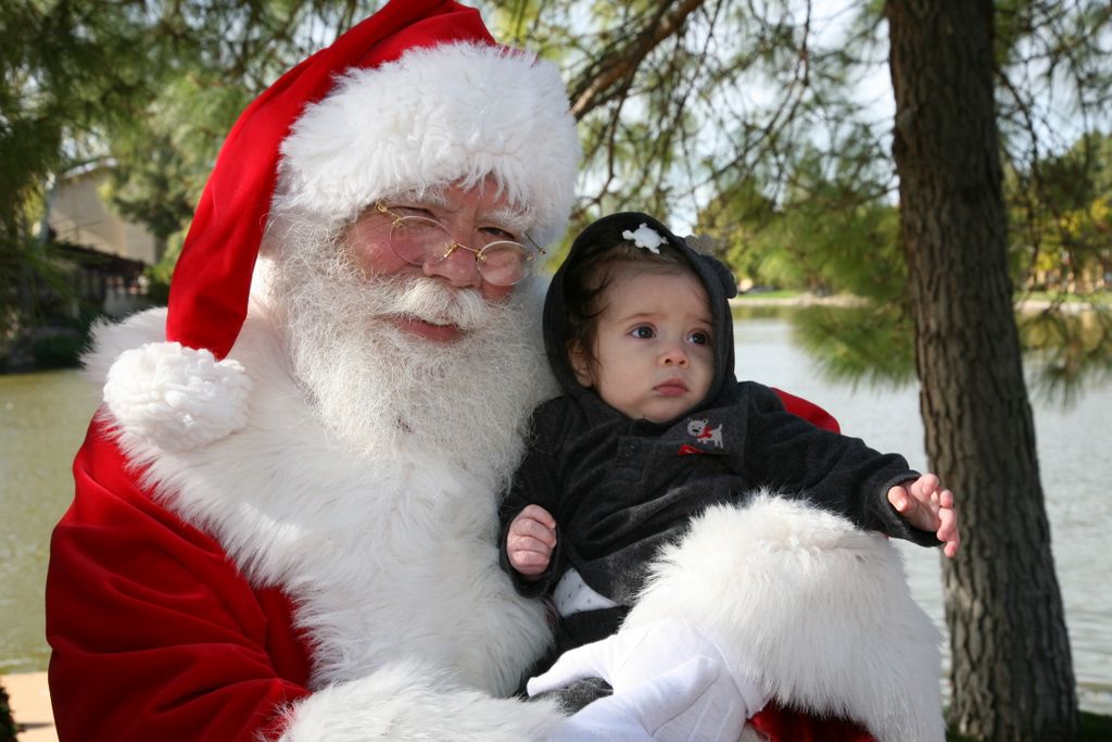 Santa at Christmas Island 2013