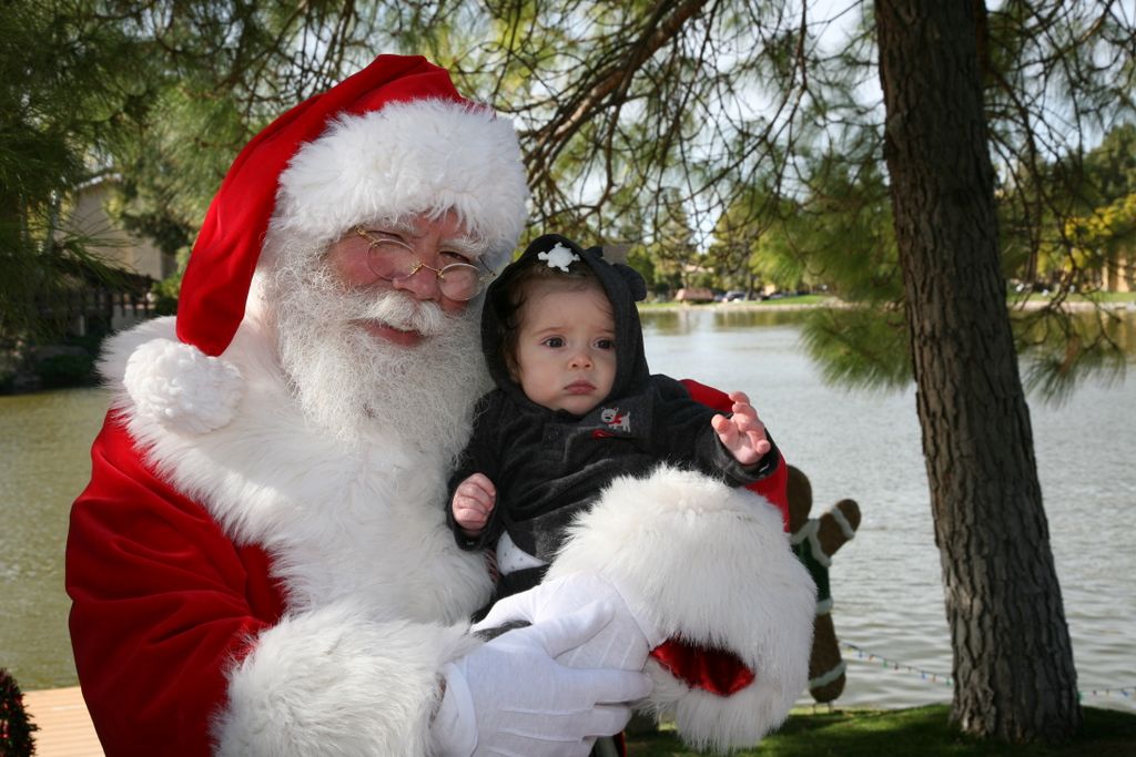 Santa at Christmas Island 2013