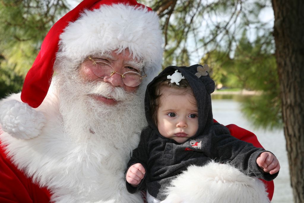 Santa at Christmas Island 2013