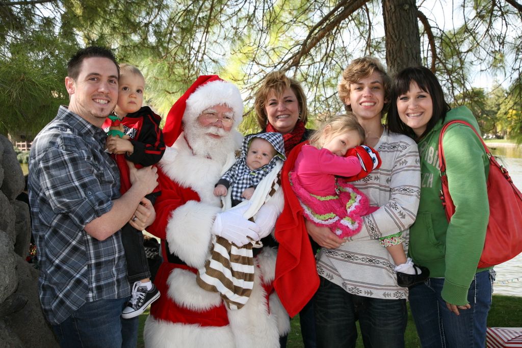 Santa at Christmas Island 2013