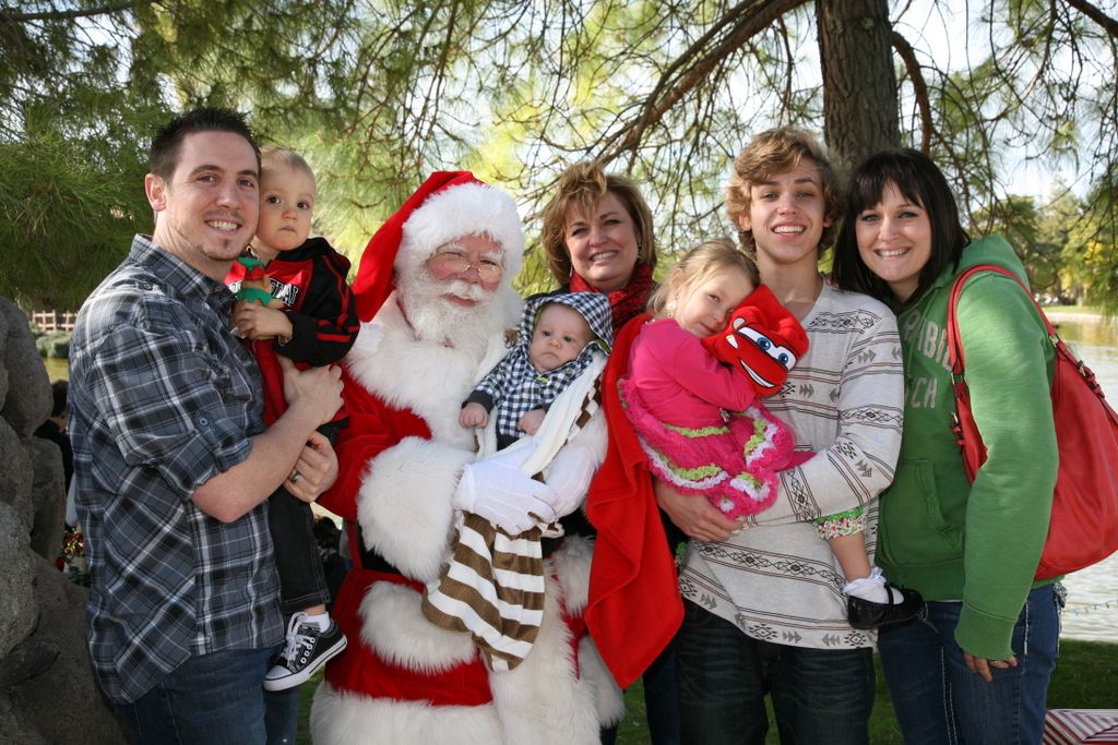 Santa at Christmas Island 2013