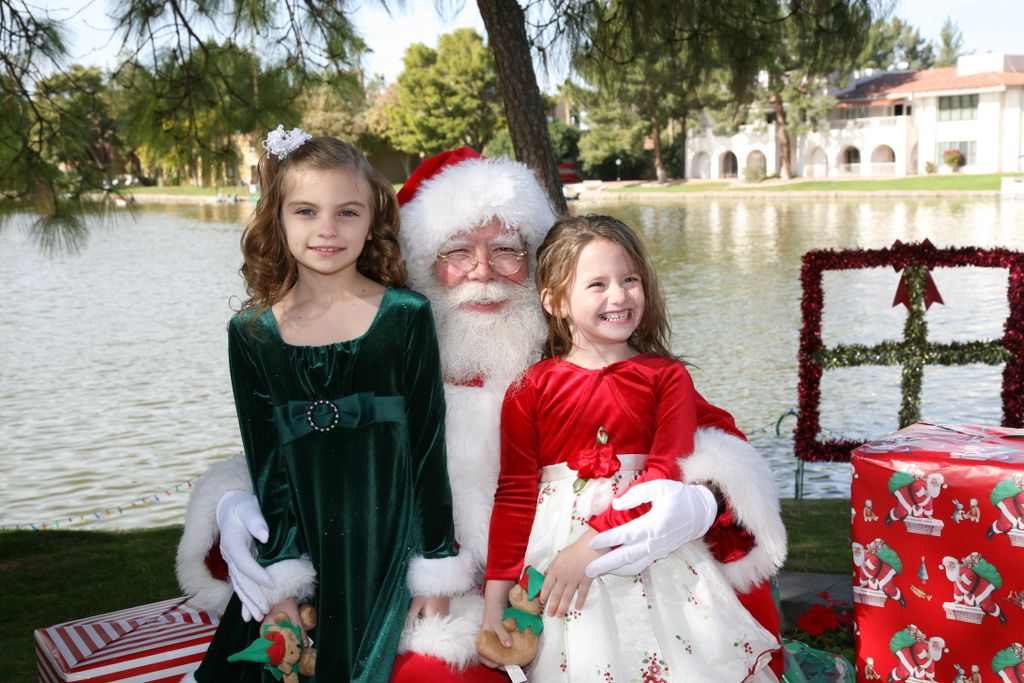 Santa at Christmas Island 2013