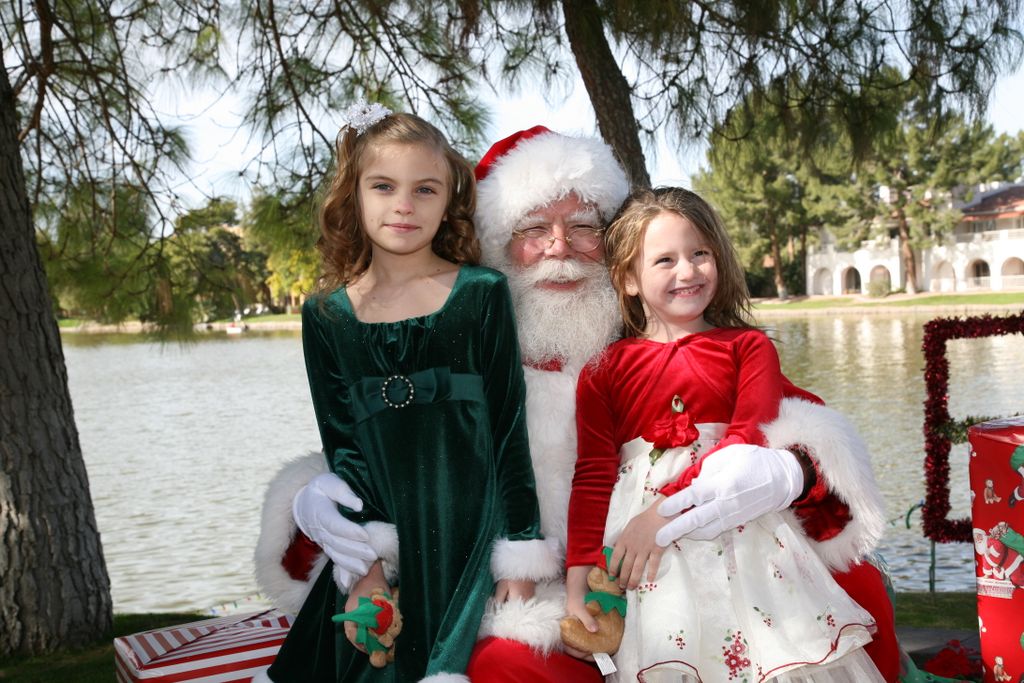 Santa at Christmas Island 2013