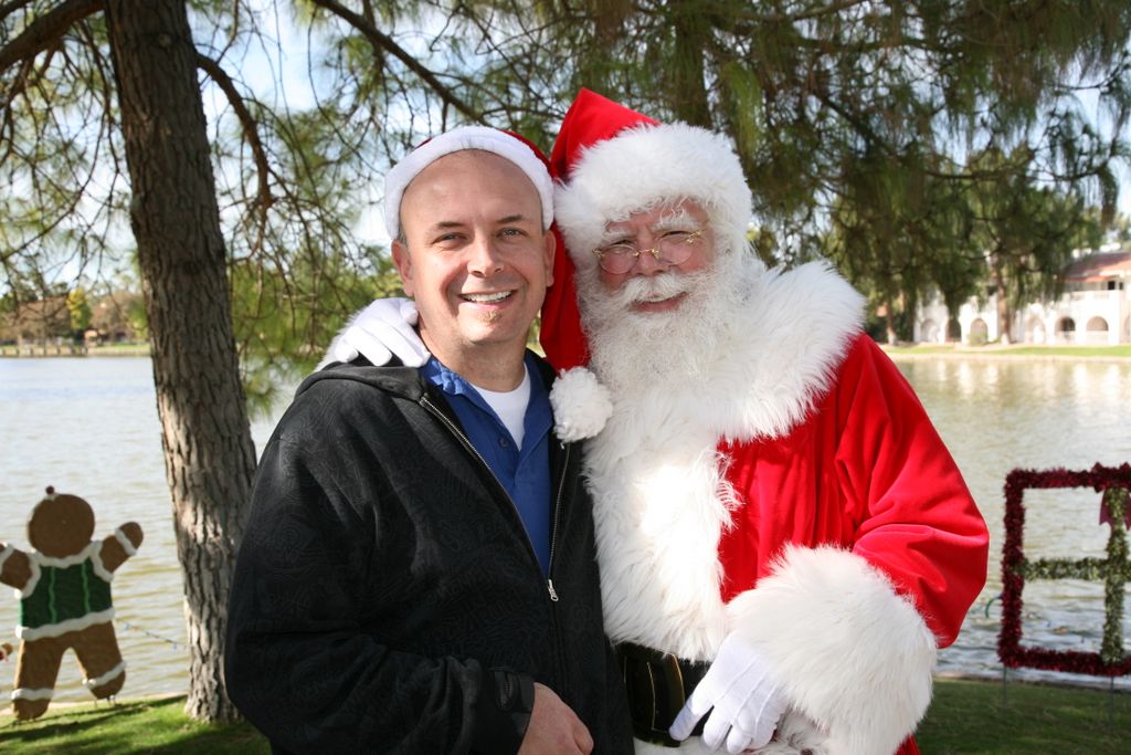 Santa at Christmas Island 2013