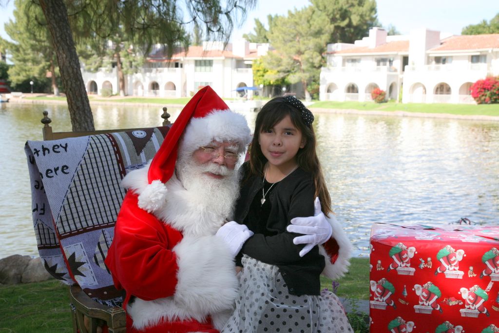 Santa at Christmas Island 2013