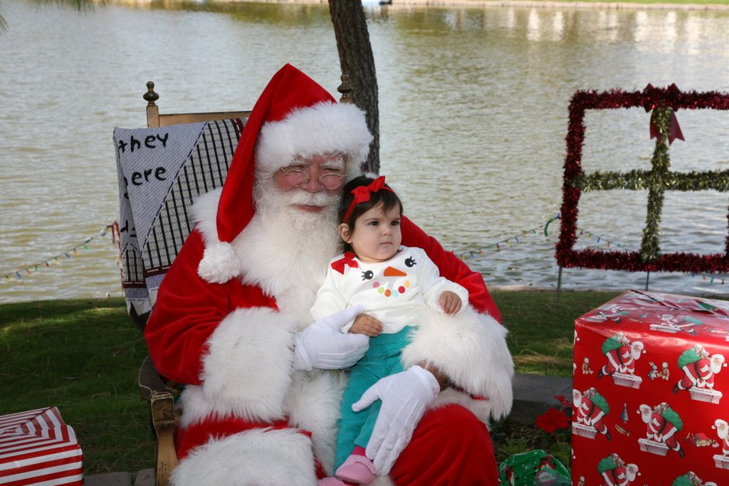 Santa at Christmas Island 2013