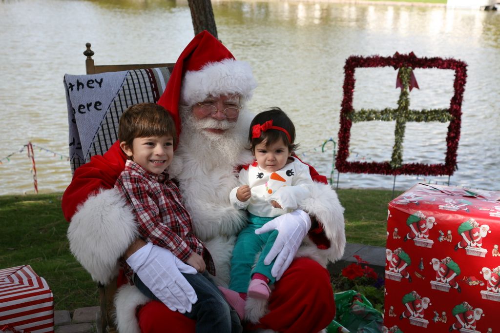 Santa at Christmas Island 2013