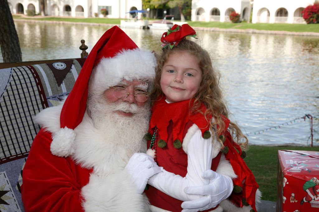 Santa at Christmas Island 2013