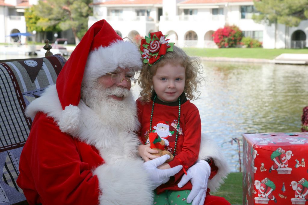 Santa at Christmas Island 2013