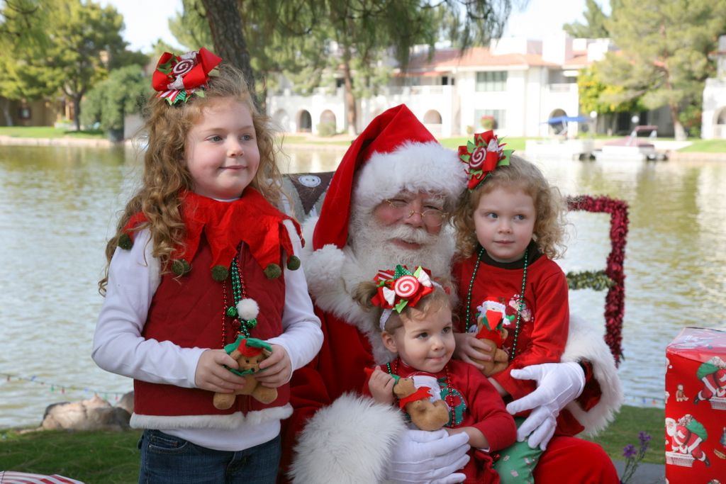 Santa at Christmas Island 2013