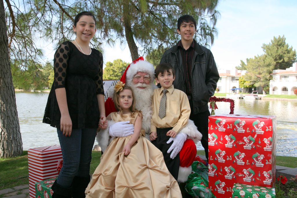 Santa at Christmas Island 2013