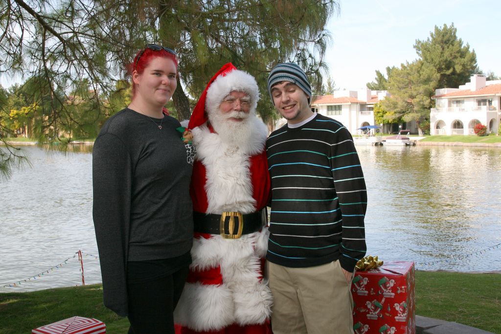 Santa at Christmas Island 2013