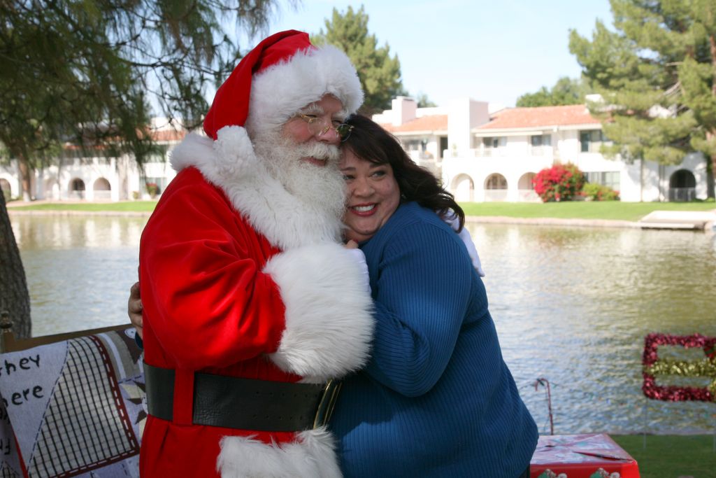 Santa at Christmas Island 2013