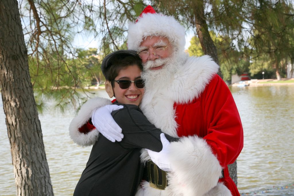 Santa at Christmas Island 2013