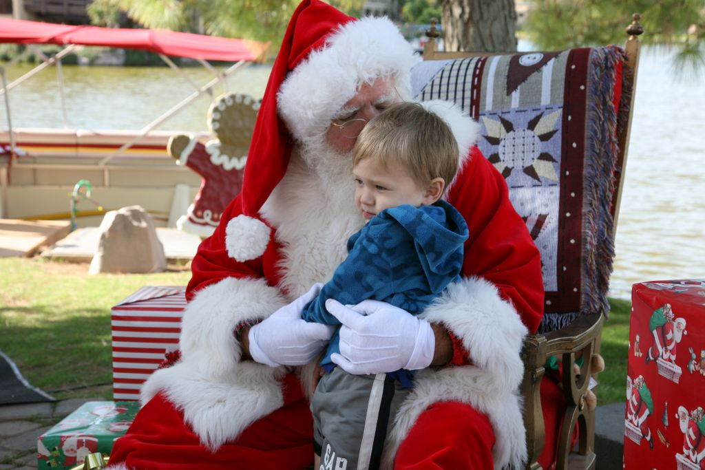 Santa at Christmas Island 2013