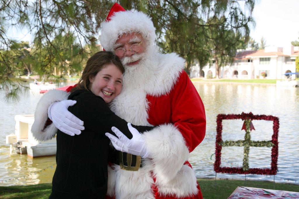 Santa at Christmas Island 2013