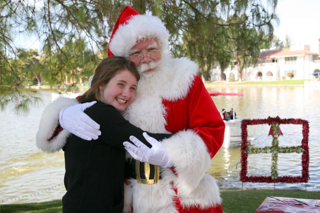 Santa at Christmas Island 2013