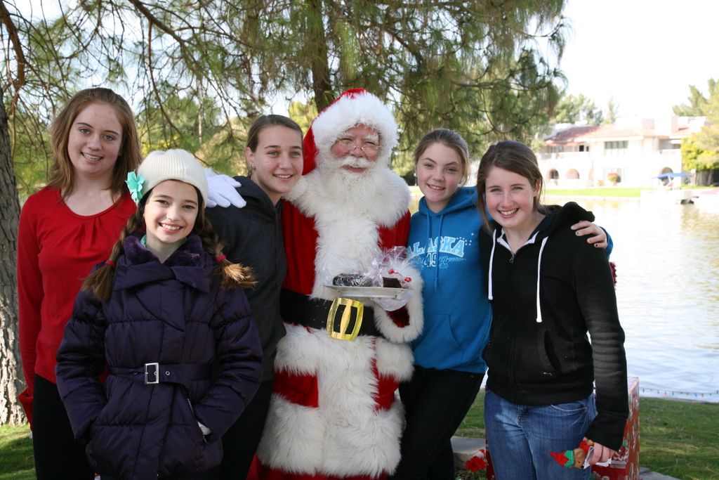 Santa at Christmas Island 2013