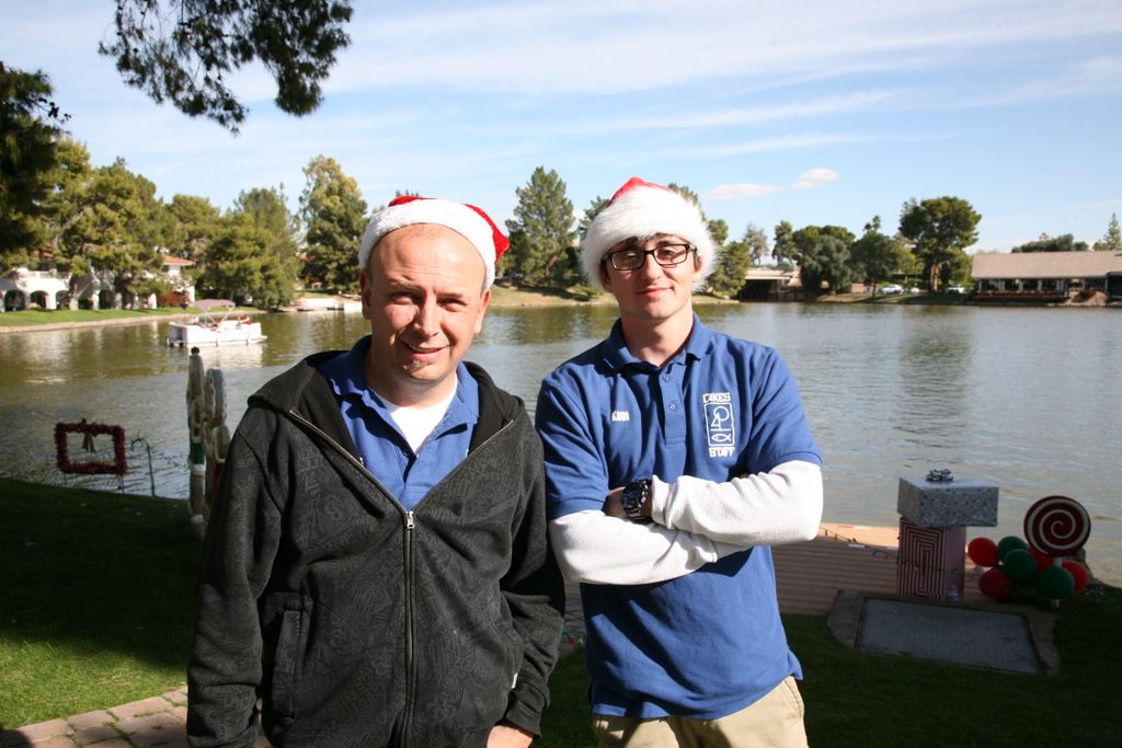 Santa at Christmas Island 2013