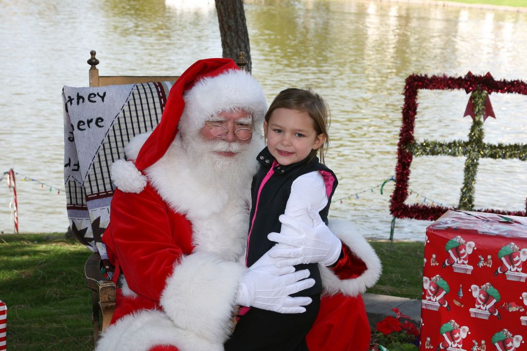 Santa at Christmas Island 2013