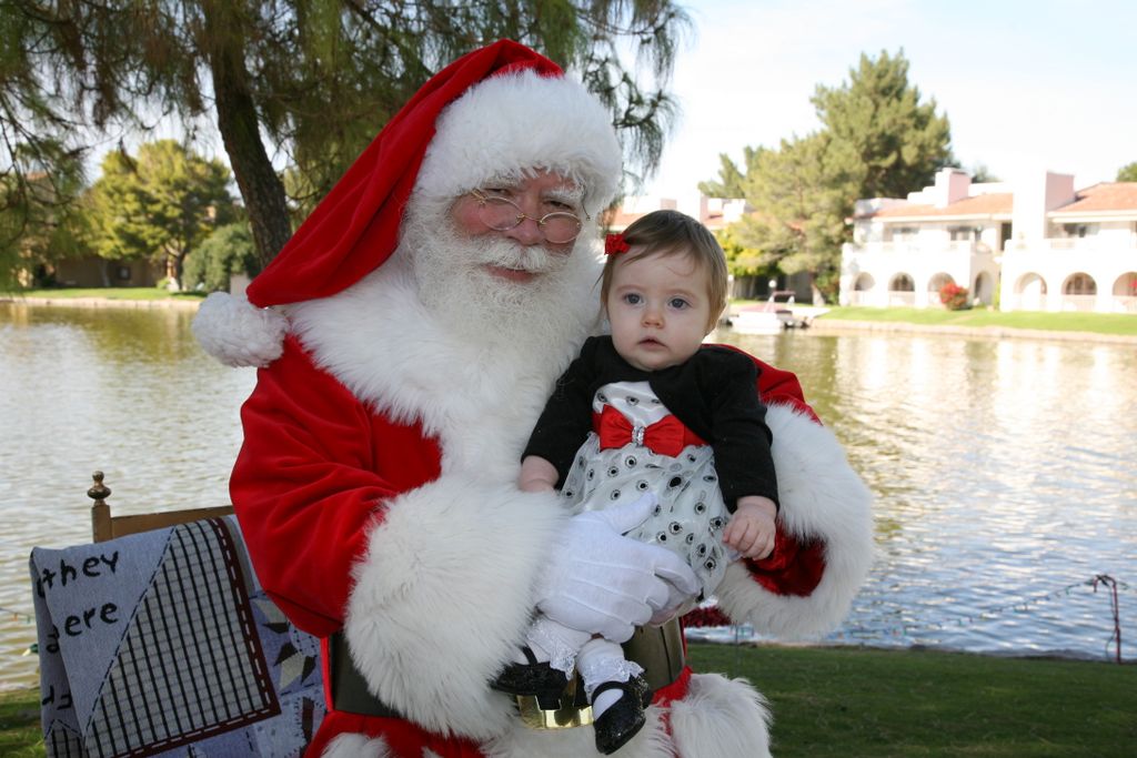 Santa at Christmas Island 2013