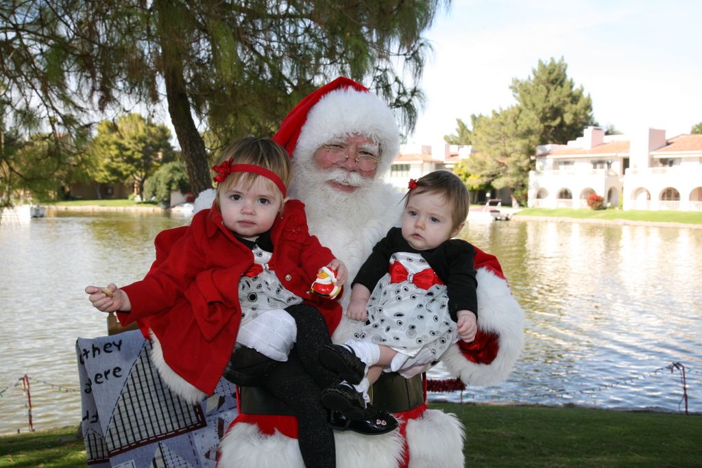 Santa at Christmas Island 2013