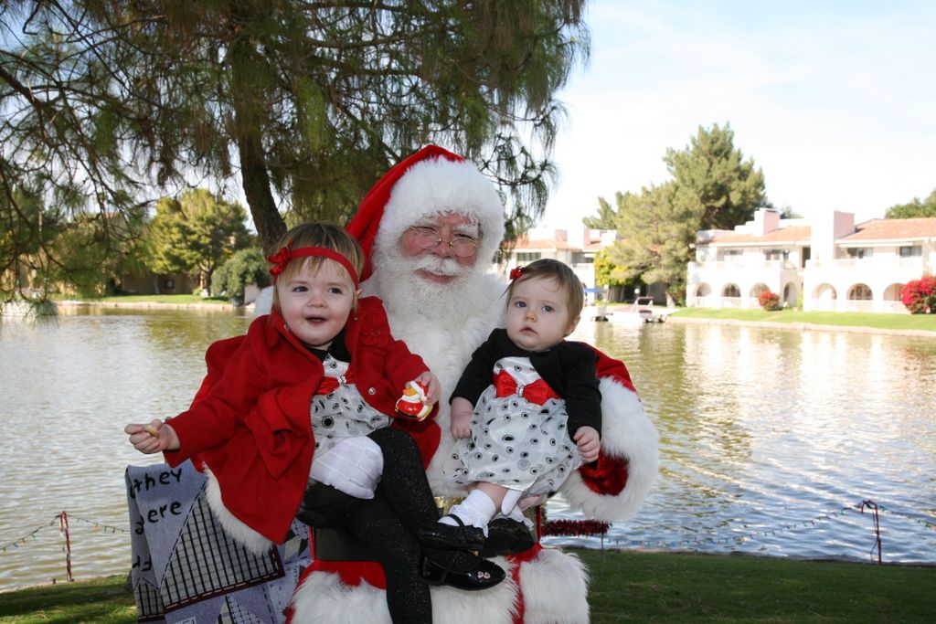 Santa at Christmas Island 2013