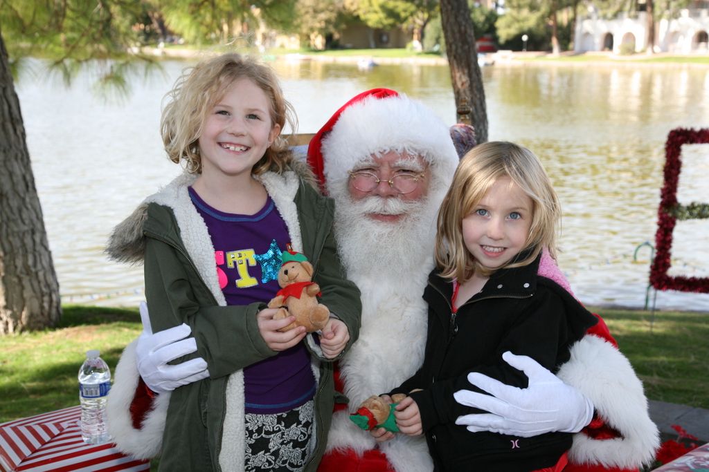 Santa at Christmas Island 2013