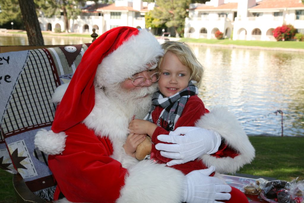 Santa at Christmas Island 2013