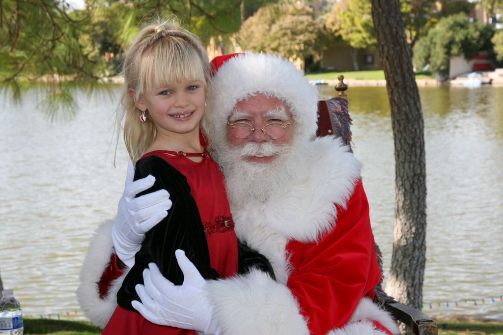 Santa at Christmas Island 2013