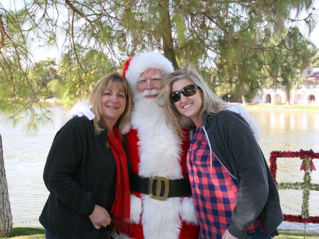 Santa at Christmas Island 2013