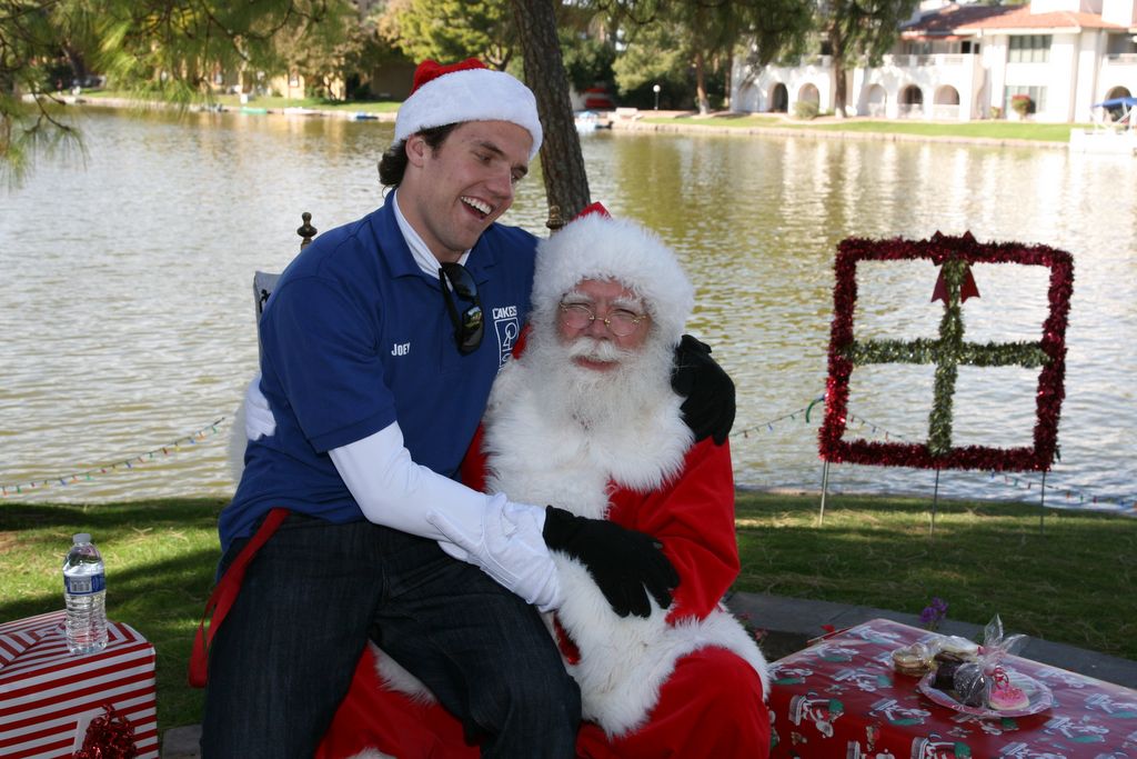 Santa at Christmas Island 2013