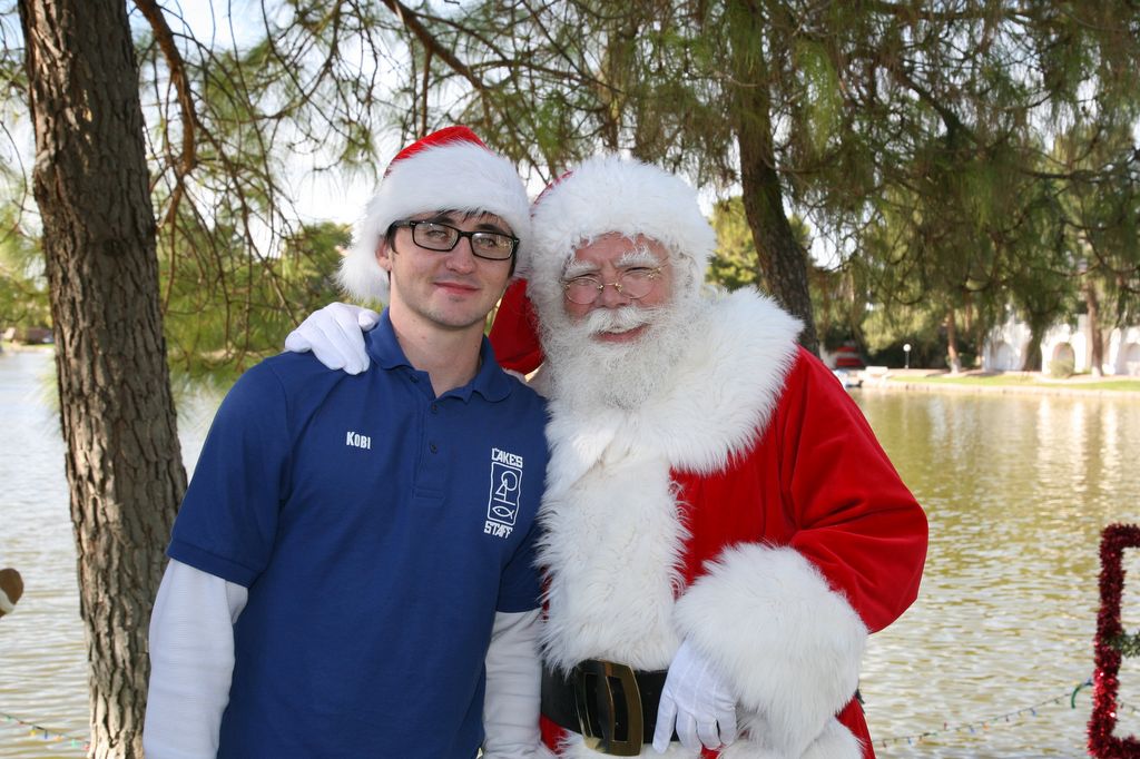 Santa at Christmas Island 2013