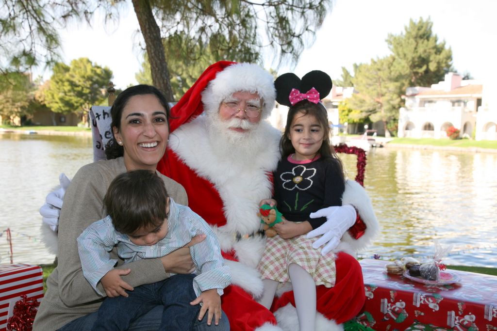 Santa at Christmas Island 2013