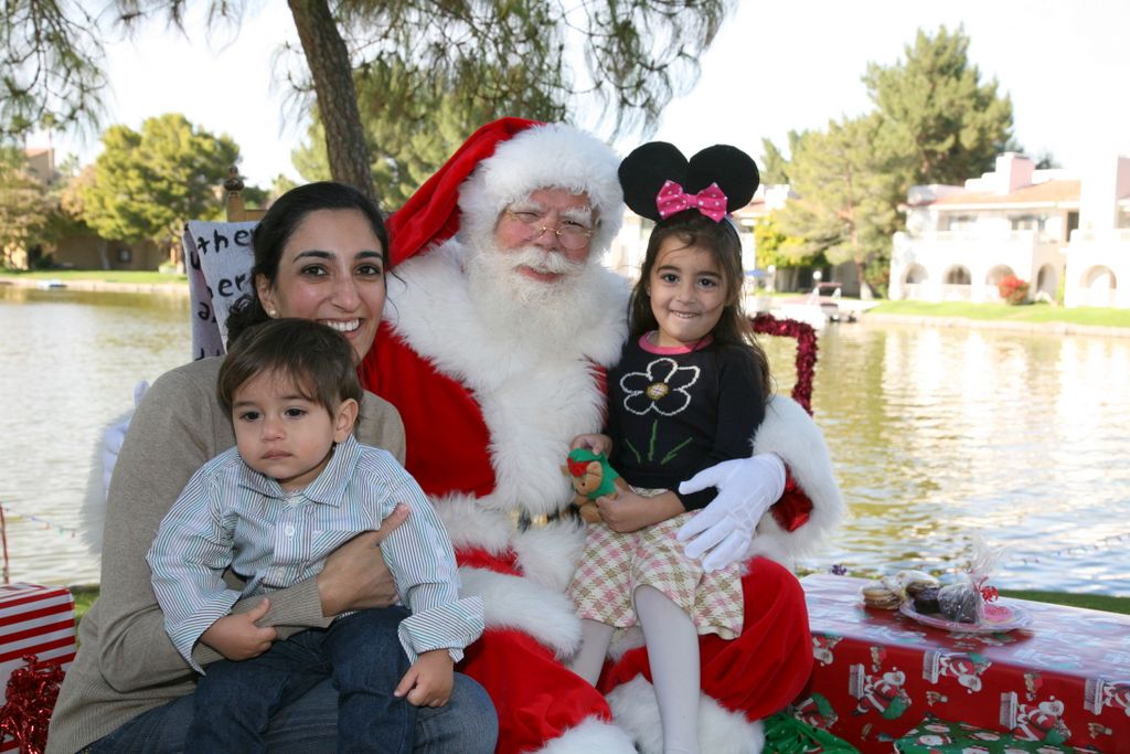 Santa at Christmas Island 2013